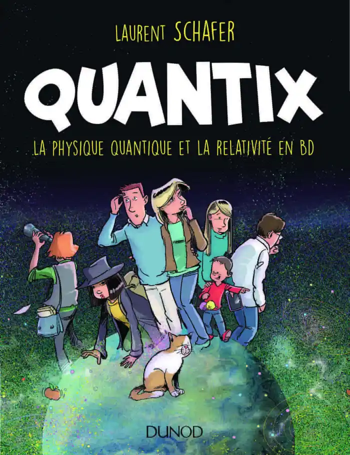 Quantix – La physique quantique et la relativité en BD Scan