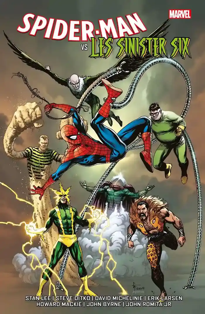 Spider-Man VS Sinister Six Scan